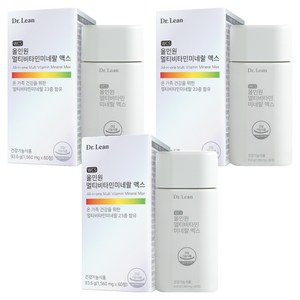 닥터린 올인원 멀티비타민미네랄 맥스, 60정, 3개