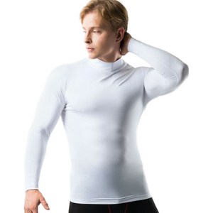 아르메데스 남성용 반목터틀 긴팔 무지테크핏 언더레이어 AR-53