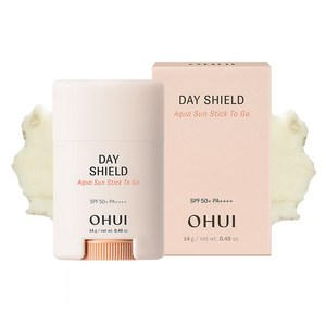 오휘 데이쉴드 아쿠아 선스틱 투 고 SPF50+ PA++++, 14g, 1개