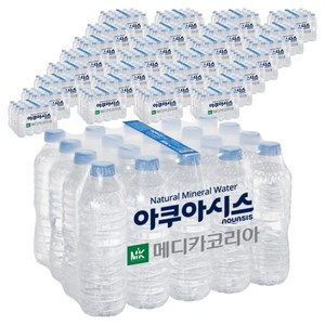 아쿠아시스 생수 무라벨, 500ml, 600개
