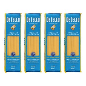 데체코 링귀니 파스타면, 500g, 4개