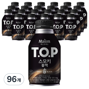 티오피 스모키 블랙 커피, 275ml, 96개