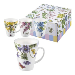 포트메리온 보타닉가든 테라스 머그 4종 세트 400ml