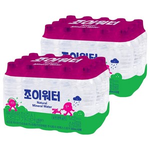 조이워터 생수 무라벨, 500ml, 40개