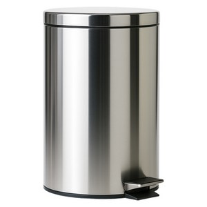 스텐페달 휴지통 20L