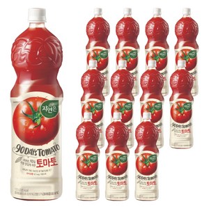 자연은 토마토, 1.5L, 12개