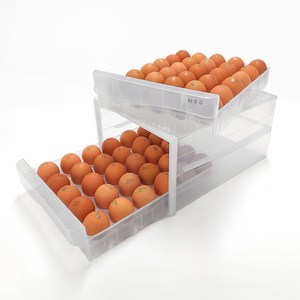 메오 숨쉬는 서랍형 2단 계란케이스 60구