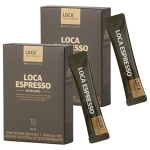 로카에스프레소 액상 스틱 커피 릴랙스, 15ml, 10개입, 2개