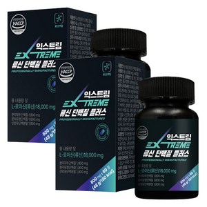 익스트림 류신 단백질 플러스 48g, 60정, 2개