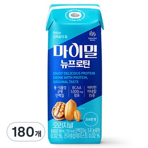 마이밀 뉴프로틴 드링크 오리지널, 190ml, 180개