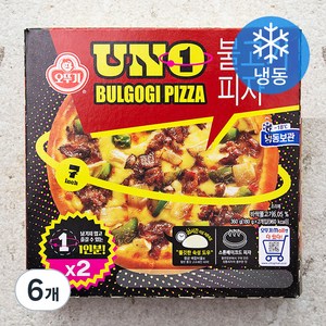 오뚜기 UNO 불고기 피자 (냉동), 180g, 12개