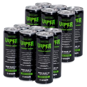 삼대오백 바이퍼 에너지 그린 제로 음료, 355ml, 12개