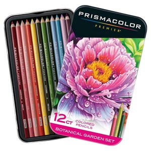 프리즈마 유성색연필 12색 세트, 12색, 1개
