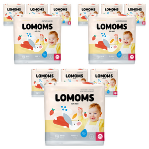 로맘스 에어키키 팬티형 기저귀 아동용, 5단계, 312매