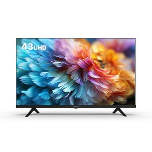 필립스 4K UHD LED TV, 108cm(43인치), 일반TV, 스탠드형, 고객직접설치