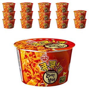 오뚜기 콕콕콕 라면볶이 용기 120g, 15개