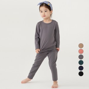 롤리트리 아동용 에어로웜 상하의 내의 세트