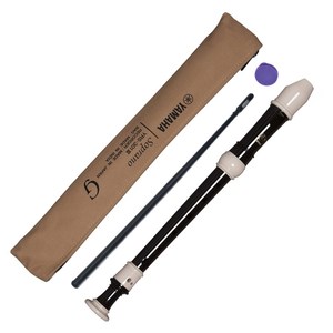 야마하 소프라노 리코더 YRS-301G 저먼식, 혼합 색상, 1개