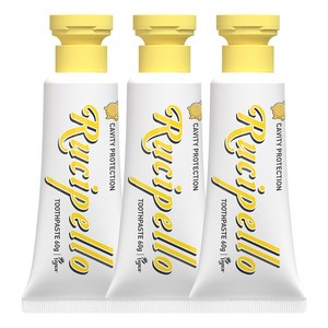 루치펠로 멜레멜레 저불소 키즈 치약, 60g, 3개