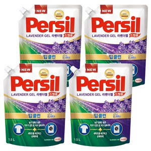 퍼실 딥클린 라벤더젤 플러스 드럼용 액상세제 라벤더 코튼향 리필