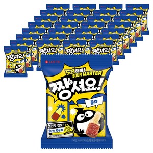 롯데웰푸드 짱셔요 콜라맛, 50g, 30개