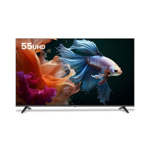 필립스 4K UHD LED TV, 139cm/55인치, 일반TV, 스탠드형, 고객직접설치