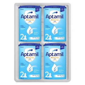 압타밀 프로누트라 어드밴스 HMO 분유 2단계, 800g, 4개