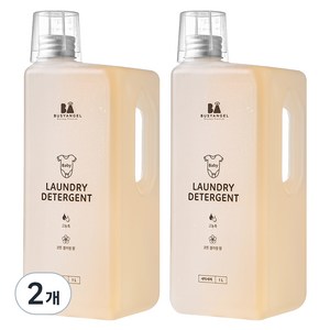 비지엔젤 초고농축 아기 세탁세제 코튼블라썸, 1L, 2개