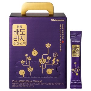 광동 배도라지 쌍화 스틱, 10ml, 100개