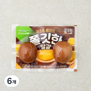 풀무원 쫄깃한 장조림 풍미의 달걀 70g, 2구, 6개