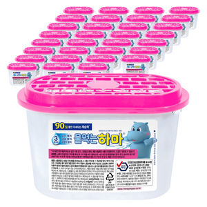 물먹는하마 습기제거제 옷장용, 300g, 32개