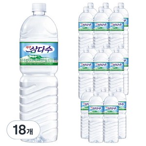 제주삼다수, 2L, 18개