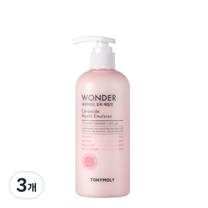 토니모리 원더 세라마이드 모찌 에멀전, 300ml, 3개