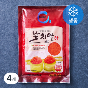 날치알 레드 (냉동), 4개, 500g