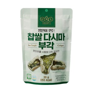 오희숙전통부각 찹쌀 다시마 부각, 30g, 1개