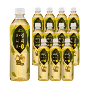 클룹 바나바잎차 돼지감자차 차음료, 500ml, 12개