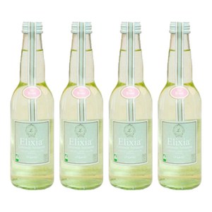 엘릭시아유기농로즈탄산음료, 330ml, 4개
