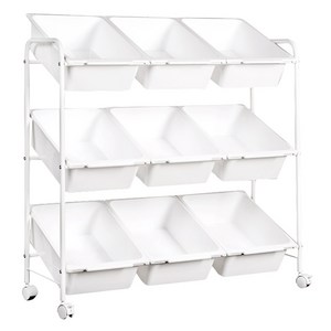 스노우 오픈 9칸 트롤리 3단, 화이트