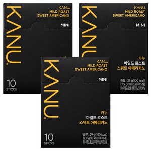 맥심 카누 콜롬비아 블랜드 마일드로스트 스위트 아메리카노 미니
