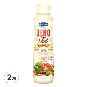 폰타나 저당 저칼로리 무지방 오리엔탈 드레싱, 235g, 2개