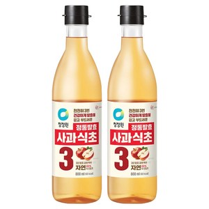 청정원 정통발효 사과식초, 800ml, 2개