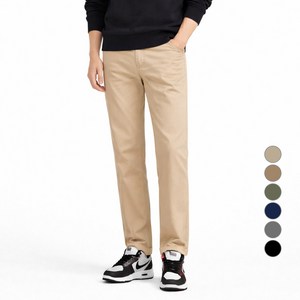 가이스토리 남성용 스판 빅사이즈 와이즈 면바지