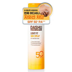 다슈 데일리 라이트핏 선 스프레이 SPF 50+ PA+++, 150ml, 1개