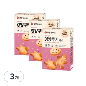 큐원 우리아이 영양쿠키믹스, 250g, 3개