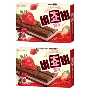 오리온 비쵸비 딸기, 125g, 2개