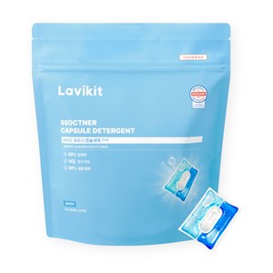 라비킷 쏙트너 실내건조 캡슐세제 비누향, 38개입, 1개