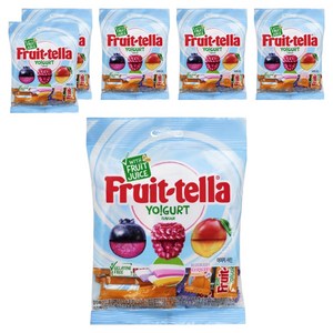 후르트텔라 요구르트향 츄잉캔디, 100g, 6개
