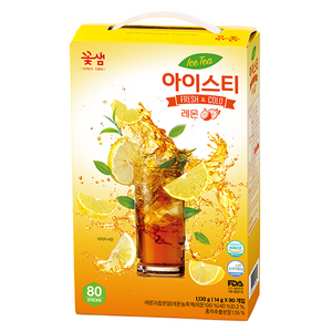 꽃샘 아이스티 레몬