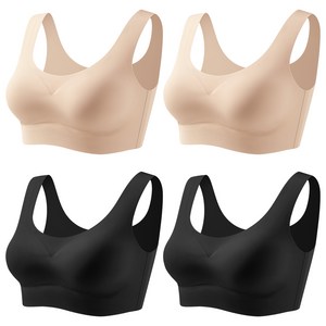 어나더디 여성용 심리스 런닝형 브라탑 4종