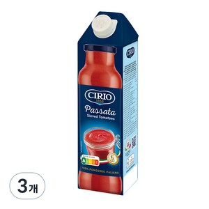 치리오 파사타 토마토 퓨레, 1L, 3개